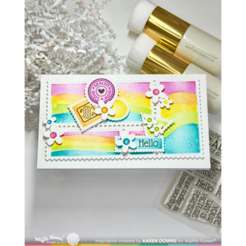 Waffle Flower - Picture Perfect Sentiments Stamp Set