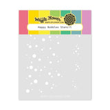 Waffle Flower - Happy Bubbles Stencil