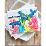 Waffle Flower - Happy Bubbles Stencil