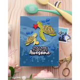 Waffle Flower - Happy Bubbles Stencil