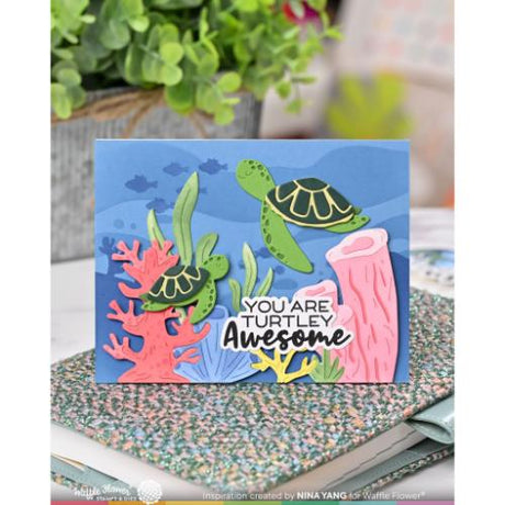 Waffle Flower - Coral Reef Die