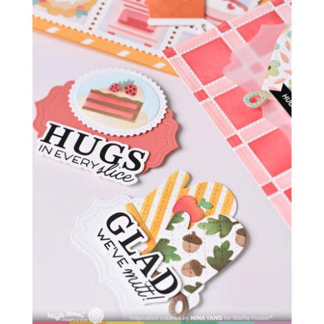 Waffle Flower - Postage Cake Slice Die-n-stencil