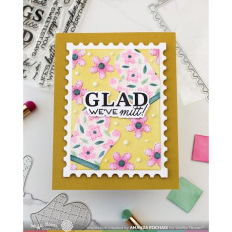 Waffle Flower - Nesting Postage Layers Die