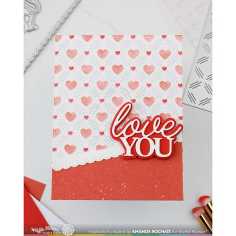 Waffle Flower - Love You Word Die