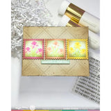 Waffle Flower - Square Postage Daffodil Stencil
