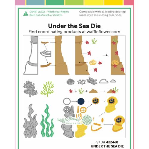 Waffle Flower - Under the Sea Die