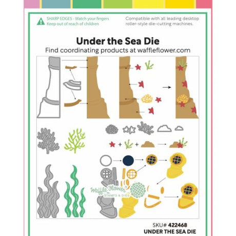 Waffle Flower - Under the Sea Die