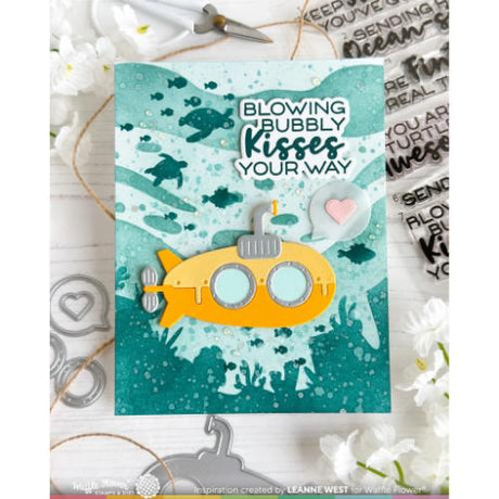 Waffle Flower - Happy Submarine Die