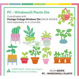 Waffle Flower - Postage Collage Windowsill Plants Die