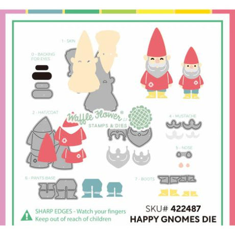 Waffle Flower - Happy Gnomes Die
