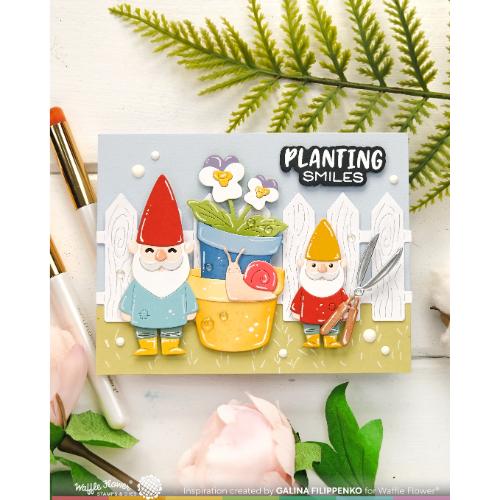 Waffle Flower - Happy Gnomes Die