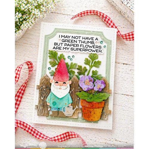 Waffle Flower - Happy Gnomes Die