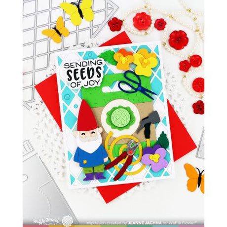Waffle Flower - Seed Packet Die