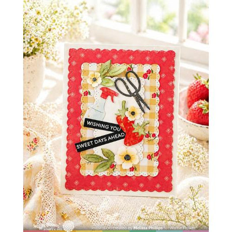 Waffle Flower - Seed Packet Icons Die
