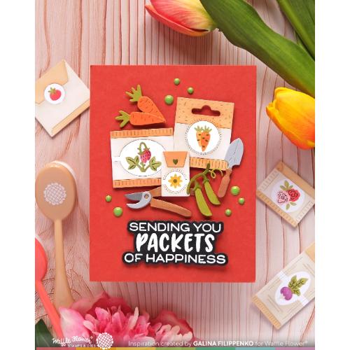 Waffle Flower - Seed Packet Icons Die