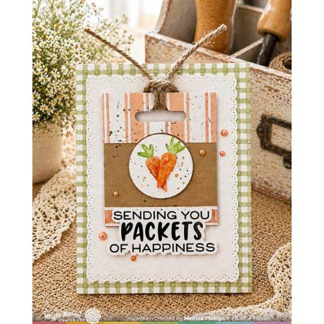 Waffle Flower - Seed Packet Icons Die
