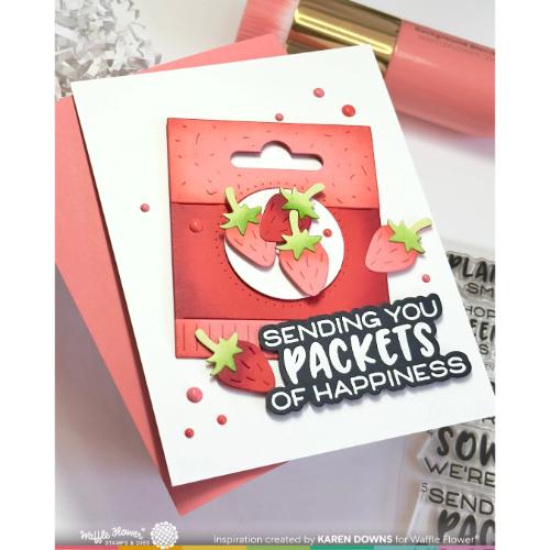 Waffle Flower - Seed Packet Icons Die