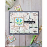 Waffle Flower - Postage Collage Herb Silhouettes Stamp Set