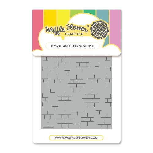 Waffle Flower - Brick Wall Texture Die