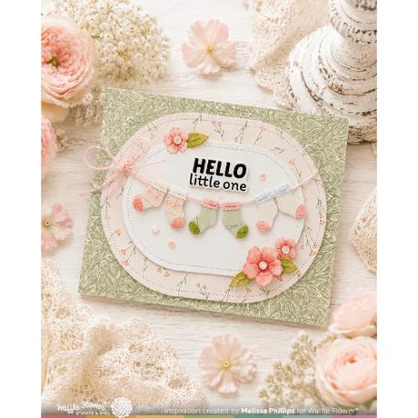 Waffle Flower - Postage Collage Baby Icons Die