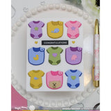Waffle Flower - Postage Collage Baby Icons Die