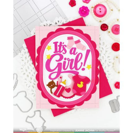 Waffle Flower - Postage Collage Baby Icons Die