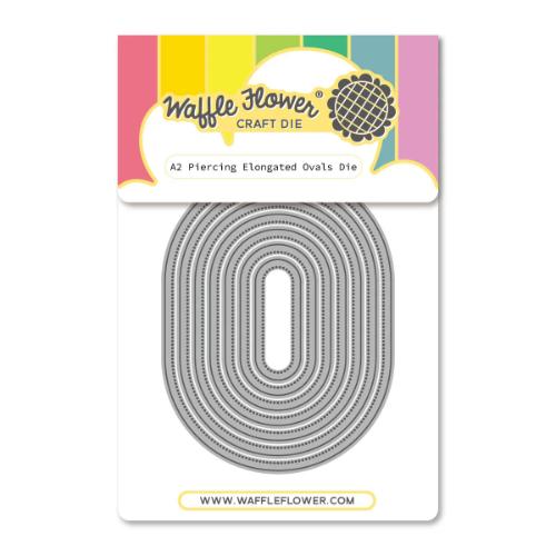 Waffle Flower - A2 Piercing Elongated Ovals Die