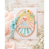 Waffle Flower - Sunburst Stencil for A2 A6 A7