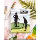 Waffle Flower - Golfing Silhouettes Die