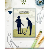 Waffle Flower - Golfing Silhouettes Die