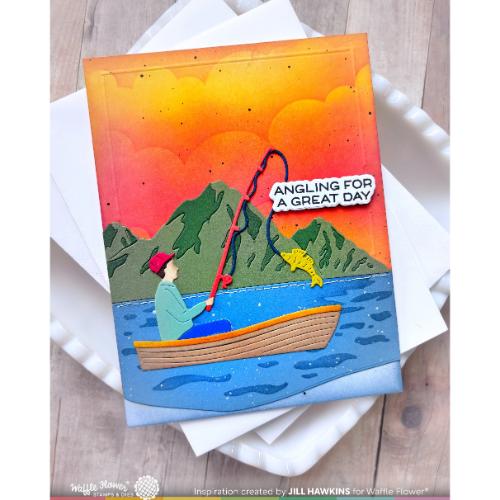 Waffle Flower - Gone Fishing Die