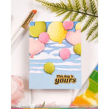 Waffle Flower - Cloud Background Die