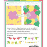 Waffle Flower - Balloon Frame Die