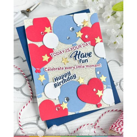 Waffle Flower - Balloon Frame Die
