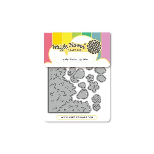 Waffle Flower - Leafy Backdrop Die