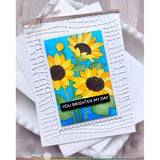 Waffle Flower - Burlap Die