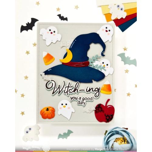 Waffle Flower - Postage Collage Spooktacular Icons Die