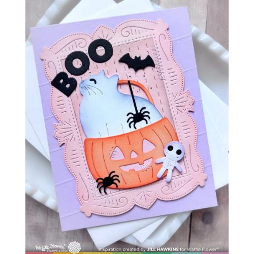 Waffle Flower - Happy Haunting Cat Die