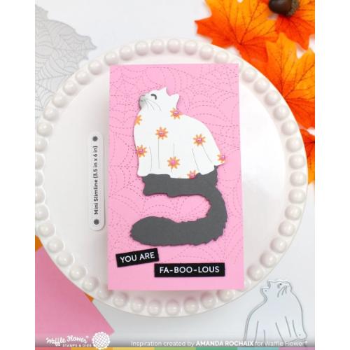 Waffle Flower - Happy Haunting Cat Die