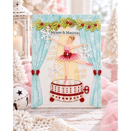 Waffle Flower - Ballerina Music Box Die
