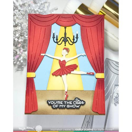 Waffle Flower - Curtain Time Die