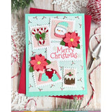 Waffle Flower - Postage Collage Christmas Icons Die