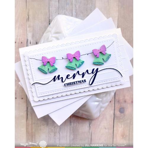 Waffle Flower - Postage Collage Christmas Icons Die