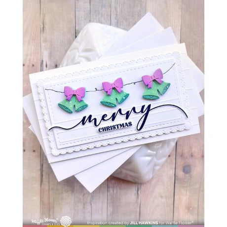 Waffle Flower - Postage Collage Christmas Icons Die