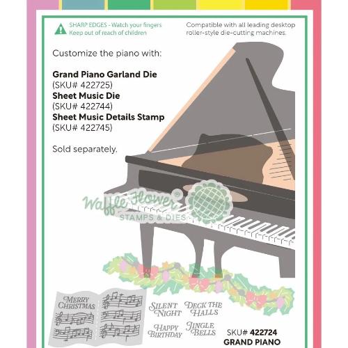 Waffle Flower - Grand Piano Die