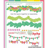 Waffle Flower - Grand Piano Garland Die