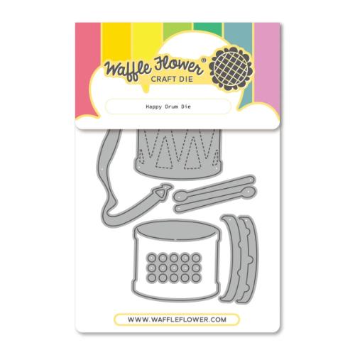 Waffle Flower - Happy Drum Die