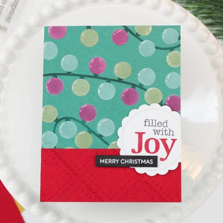 Waffle Flower - Joy Sentiments Stamp Set