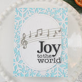 Waffle Flower - Joy Sentiments Matching Die