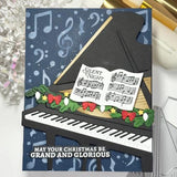 Waffle Flower - Sheet Music Details Stamp Set